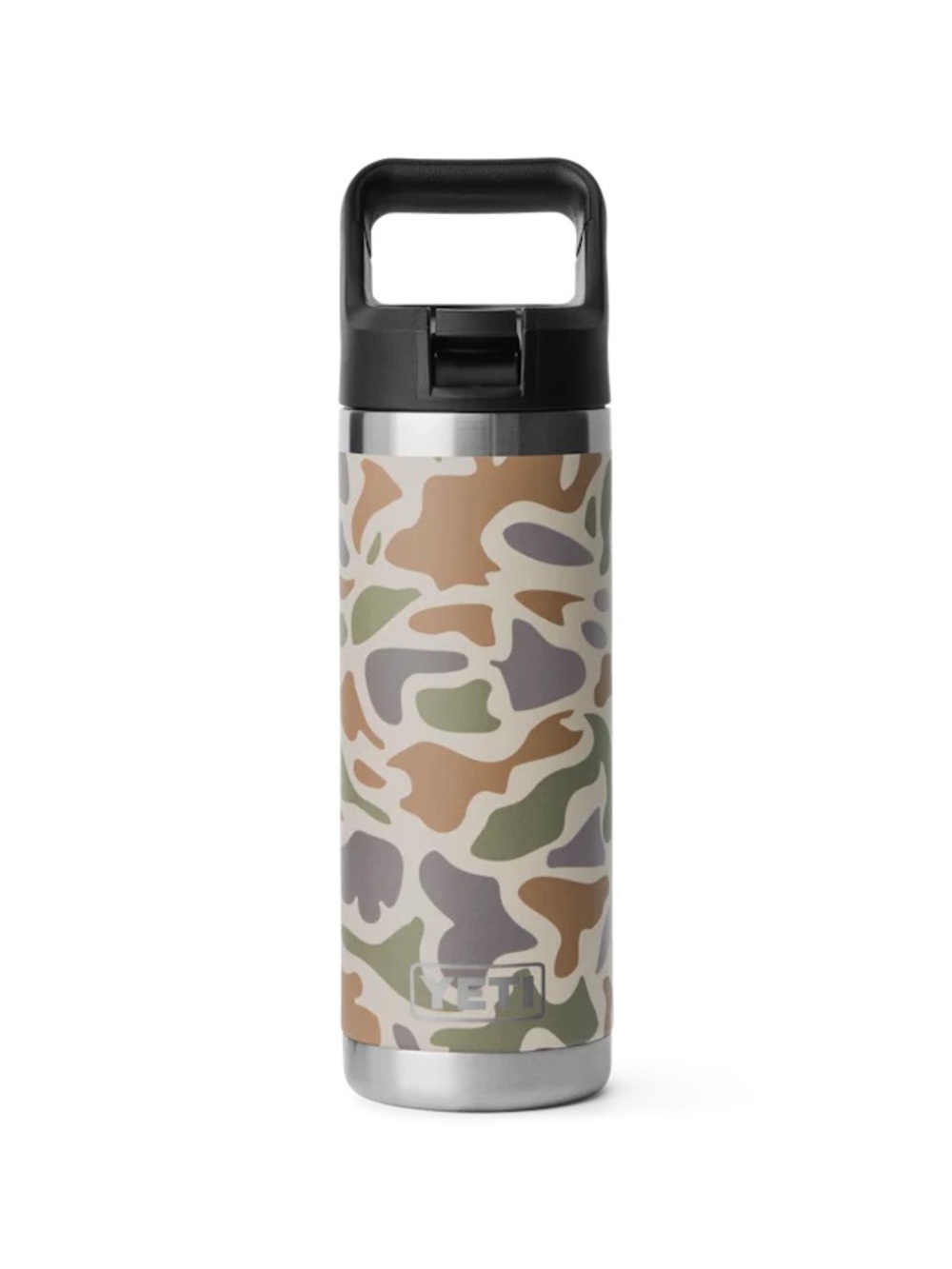 NWT Yeti Tan Camo Rambler 18oz Straw Bottle - LIMITED EDITION